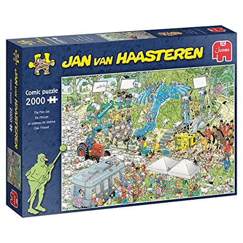 Jan van Haasteren Jumbo Spiele Jan van Haasteren Das Film Set - Puzzle 2000 Teile von Jan van Haasteren