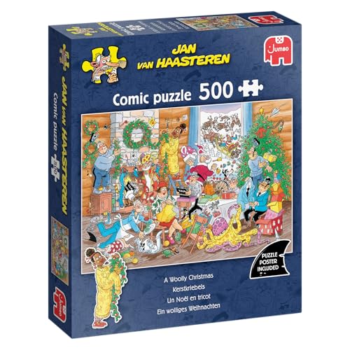 Jan van Haasteren - Weihnachtskitter (500 Teile) von Jan van Haasteren