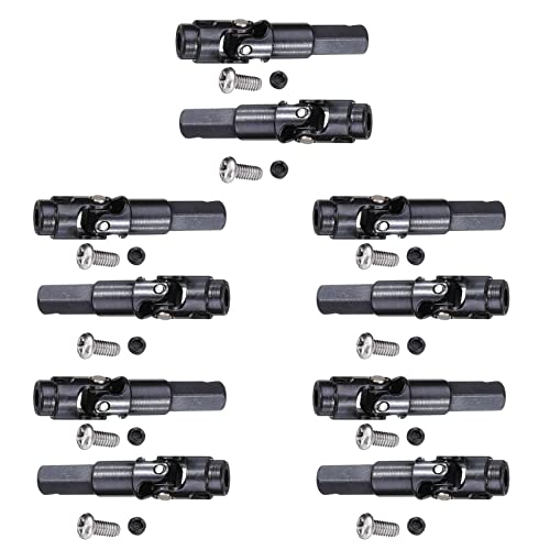 Janasiba 10 StüCk Metall Universalantriebswelle für C14 C24 C34 C44 B14 B16 B24 B36 1/16 RC Autoteile Janasiba 10 StüCk Metall Universalantriebswelle für C14 C24 C34 C44 B14 B16 B24 B36 1/16 RC Autoteile von Janasiba