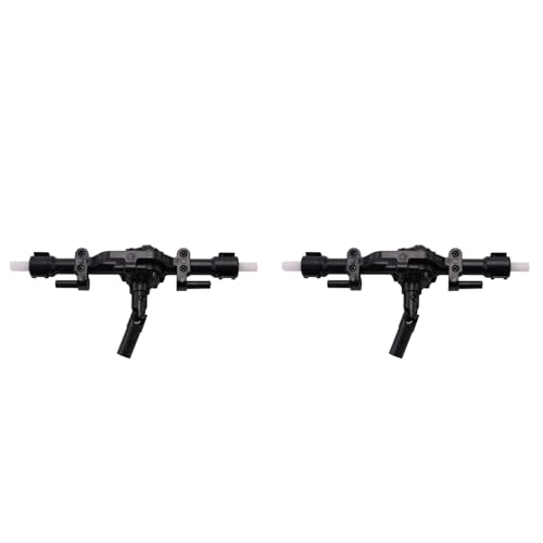Janasiba 2X Brückenachse für 1/12 RC Kletter Wagen MN D90 D91 MN90 MN91 MN99S Teil Zubehör, Hinten von Janasiba