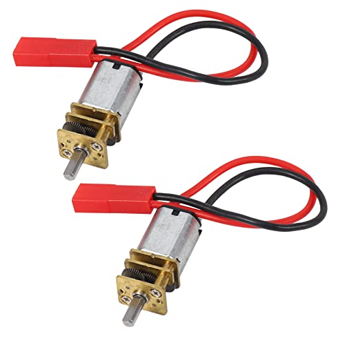 Janasiba 2X für Z-E0051 Ersatzmotor Getriebe für 1/10 RC Crawler SCX10 Trx4 Mini Warn 9.5Cti Winde Z-S1571 RC Teil und Zubehör von Janasiba
