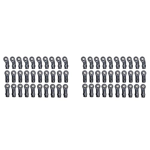 Janasiba 60 STÜCKE Kunststoff Gelenk Köpfe Link Balls Head Linkage Joint Für 1/10 RC Raupenauto -4 TRX4 Teile Zubehör Janasiba 60 STÜCKE Kunststoff Gelenk Köpfe Link Balls Head Linkage Joint Für 1/10 RC Raupenauto -4 TRX4 Teile Zubehör von Janasiba
