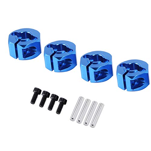 Janasiba Blau Rc Metall 7,0 Rad Hex 12Mm Stick mit Stift Schraube für Rc Auto von Janasiba