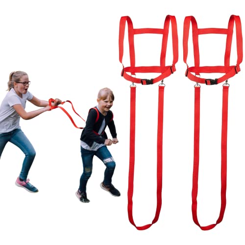 Pferdeleine zum Spielen für Kinder - Sicheres Pferdegeschirr - Reißfest & Langlebig - Für 3 bis 12 Jahre - Pferde Spiele - Leichtes Geschirr von Janna natural goods