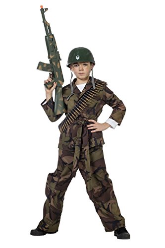 Jannes - Kinder-Kostüm Soldat, grün 140 von Jannes