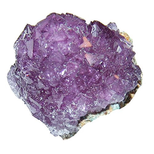 Janni-Shop-Mineralien Alaun lila gezüchteter Glitzer Kristall auf Matrix Muttergestein 30-40 mm Janni-Shop-Mineralien Alaun lila gezüchteter Glitzer Kristall auf Matrix Muttergestein 30-40 mm von Janni-Shop-Mineralien