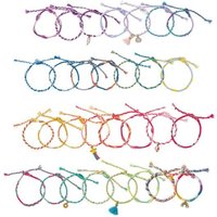 30 Wickelarmbänder Regenbogen von Janod Juratoys France