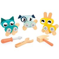 Brico'kids - Tiere Zum Zusammenbauen Brico'kids - Tiere Zum Zusammenbauen von Janod Juratoys France