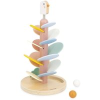 Holz-Klangbaum mit Kugelbahn – Musikalisches Spielzeug ab 3 Jahren von Janod Juratoys France