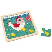 Puzzle - Henriette, das Huhn Puzzle - Henriette, das Huhn von Janod Juratoys France