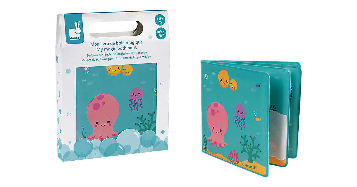 Badespielzeug Activity-Buch Unter Wasser von Janod