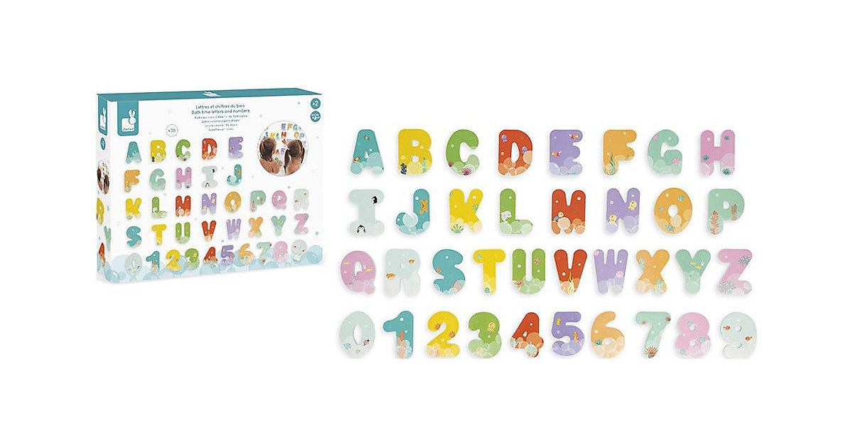 Buchstaben und Zahlen die Badewanne Kleinkinder Buchstaben und Zahlen die Badewanne Kleinkinder von Janod