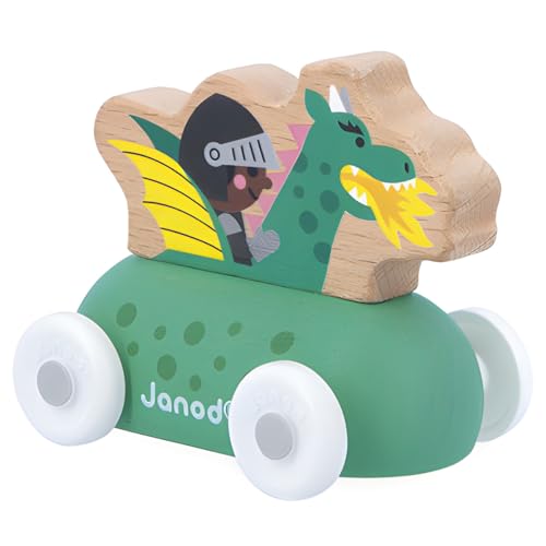 Drachenauto aus Holz Verzaubertes Königreich - Cross Roads von Janod