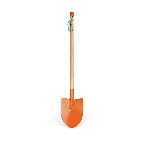 Janod - From 3 years old - Happy Garden - Large Shovel in Metal and Wood - Imitation Toy - J03192 von Janod