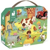 JANOD J02603 Kinderpuzzle 24 Teile - Ein Tag Auf Dem Bauernhof JANOD J02603 Kinderpuzzle 24 Teile - Ein Tag Auf Dem Bauernhof von Janod