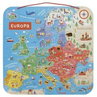 JANOD J05473 Magnetisches Landpuzzle Europa Deutschland JANOD J05473 Magnetisches Landpuzzle Europa Deutschland von Janod