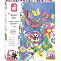 JANOD J07958 Malen nach Zahlen - Aquarelle Schmetterlinge JANOD J07958 Malen nach Zahlen - Aquarelle Schmetterlinge von Janod