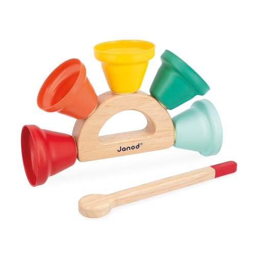 JANOD Musikinstrumente für Kinder, Mehrfarbig (J07638) von Janod
