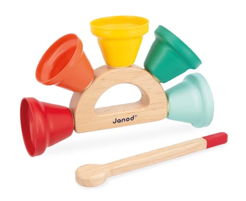 JANOD Musikinstrumente für Kinder, Mehrfarbig (J07638) von Janod