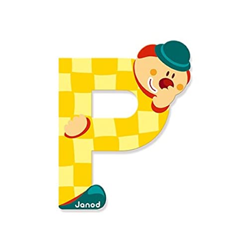 Janod 4504557 - Buchstaben Clown P Janod 4504557 - Buchstaben Clown P von Janod