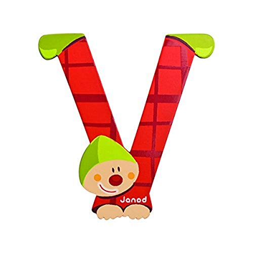 Janod 4504563 - Buchstaben Clown V Janod 4504563 - Buchstaben Clown V von Janod