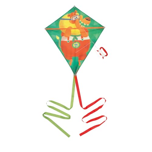 Janod - Drachen für Kinder Applepop - Löwen-Motiv - Rautenform - Outdoor-und Strandspiel - Geschicklichkeitsspiel - Fördert die Koordination - Ab 5 Jahre, J03360 Janod - Drachen für Kinder Applepop - Löwen-Motiv - Rautenform - Outdoor-und Strandspiel - Geschicklichkeitsspiel - Fördert die Koordination - Ab 5 Jahre, J03360 von Janod