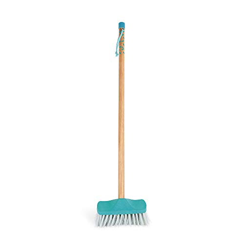 Janod - From 3 years old - Happy Garden - Large Plastic and Wooden Broom - Imitation Toy - J03189 von Janod