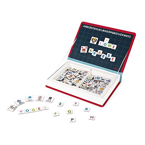 Janod J02713 Magneti'Book Alphabet Educational Game, German Version von Janod