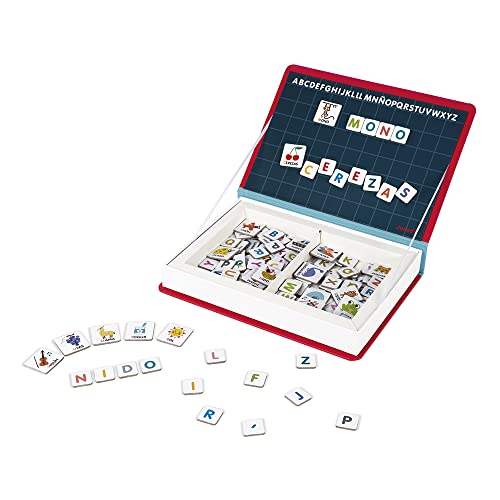 Janod J02714 Magneti'Book Alphabet Educational Game, Spanish Version von Janod