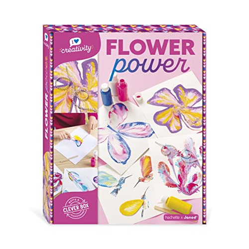 Janod J07738 Flower Power - Malerei, Mehrfarbig, Mittel von Janod