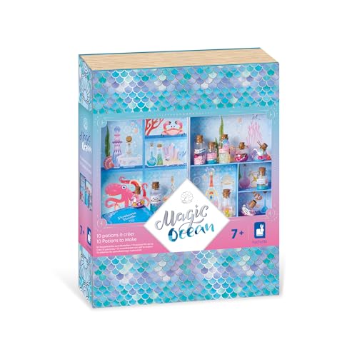 Janod - Magic Ocean - Meine Zaubertränke Basteln für Kinder - Kreativset - Zaubertrank für Kinder zum Selbermachen - Welt der Meerjungfrauen - Kinderspiel ab 3 Jahre - J09143 Janod - Magic Ocean - Meine Zaubertränke Basteln für Kinder - Kreativset - Zaubertrank für Kinder zum Selbermachen - Welt der Meerjungfrauen - Kinderspiel ab 3 Jahre - J09143 von Janod