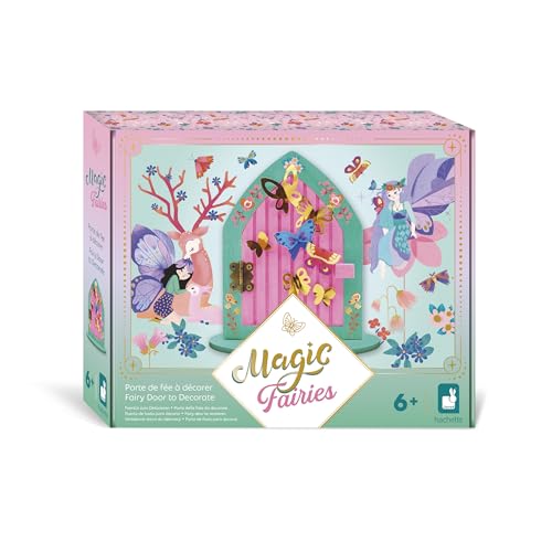 Janod J09169 Holztür Thema Feen-Zum Malen & Dekorieren-Les Atelier du Calme-Kreatives Freizeitset für Kinder-Entwicklung von Kreativität und Konzentration-Ab 6 Jahre-J09169 Janod J09169 Holztür Thema Feen-Zum Malen & Dekorieren-Les Atelier du Calme-Kreatives Freizeitset für Kinder-Entwicklung von Kreativität und Konzentration-Ab 6 Jahre-J09169 von Janod