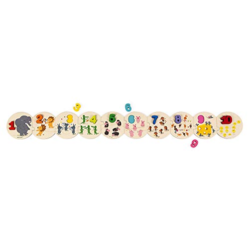 Janod - I Learn to Count Puzzle - J02706 von Janod