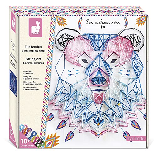 Janod - From 8 years old - Creative Kit - Animal String Art - Decoration Workshops - Creative Leisure - Dexterity and Concentration - J07912 Janod - From 8 years old - Creative Kit - Animal String Art - Decoration Workshops - Creative Leisure - Dexterity and Concentration - J07912 von Janod