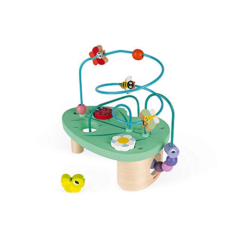 Janod - Caterpillar and Co Looping - Wooden Early - Learning Toy - Educational Game - Fine Motor Skills - 12 Months - J08253 Janod - Caterpillar and Co Looping - Wooden Early - Learning Toy - Educational Game - Fine Motor Skills - 12 Months - J08253 von Janod