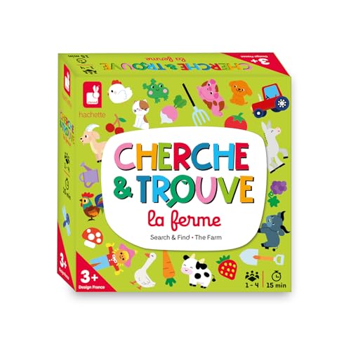 Janod - Mein erstes Such- und Finde-Tierspiel - Kinderspiel - Beobachtungsspiel - Ab 3 Jahren, J02455 Janod - Mein erstes Such- und Finde-Tierspiel - Kinderspiel - Beobachtungsspiel - Ab 3 Jahren, J02455 von Janod