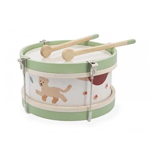 Janod - Meine erste Holztrommel Sunshine - Rollenspielzeug und musikalische Früherziehung - Wasserfarbe - Ab 18 Monaten, J07617 Janod - Meine erste Holztrommel Sunshine - Rollenspielzeug und musikalische Früherziehung - Wasserfarbe - Ab 18 Monaten, J07617 von Janod