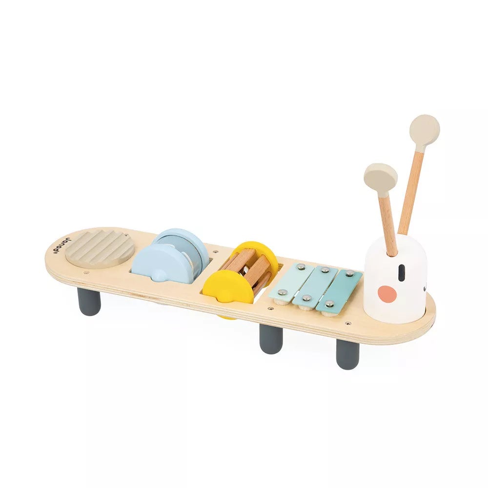 Janod SWC Raupe Musikalisch Aktivitätsspielzeug Janod SWC Raupe Musikalisch Aktivitätsspielzeug von Janod
