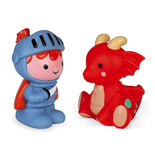 Janod - Wasserspritzer Ritter und Leuchtdrache - Badespielzeug für Babys und Kleinkinder - Ab 10 Monaten, J04701 Janod - Wasserspritzer Ritter und Leuchtdrache - Badespielzeug für Babys und Kleinkinder - Ab 10 Monaten, J04701 von Janod