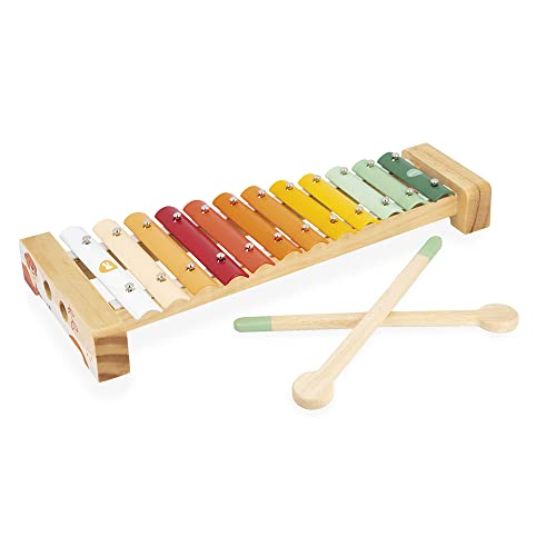 Janod - Xylophon aus Holz Sunshine - Rollenspielzeug und musikalische Früherziehung - Wasserfarbe - Ab 18 Monaten, J07619 Janod - Xylophon aus Holz Sunshine - Rollenspielzeug und musikalische Früherziehung - Wasserfarbe - Ab 18 Monaten, J07619 von Janod