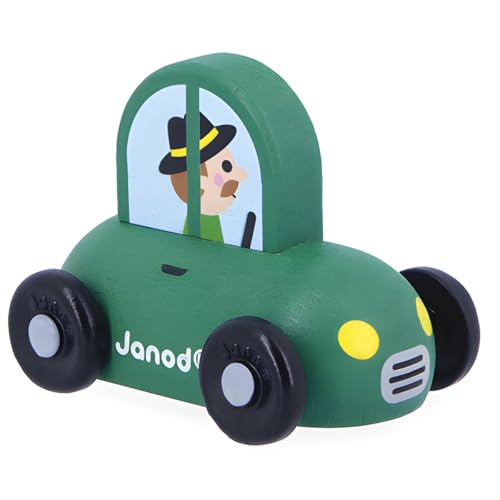 Kleines Holzauto Auf Dem Land - Cross Roads von Janod