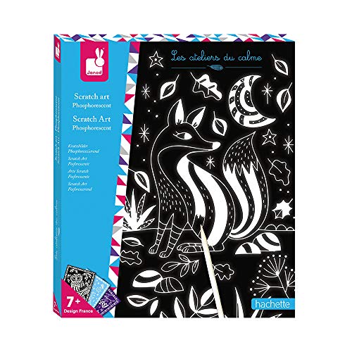 Janod - From 7 years old - Creative Kit - Phosphorescent Scratch Art - Les Ateliers du Calme - Creative Leisure - Dexterity and Concentration - J07896 Janod - From 7 years old - Creative Kit - Phosphorescent Scratch Art - Les Ateliers du Calme - Creative Leisure - Dexterity and Concentration - J07896 von Janod