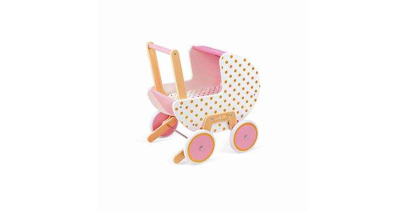 Puppenwagen Candy Chic pink von Janod