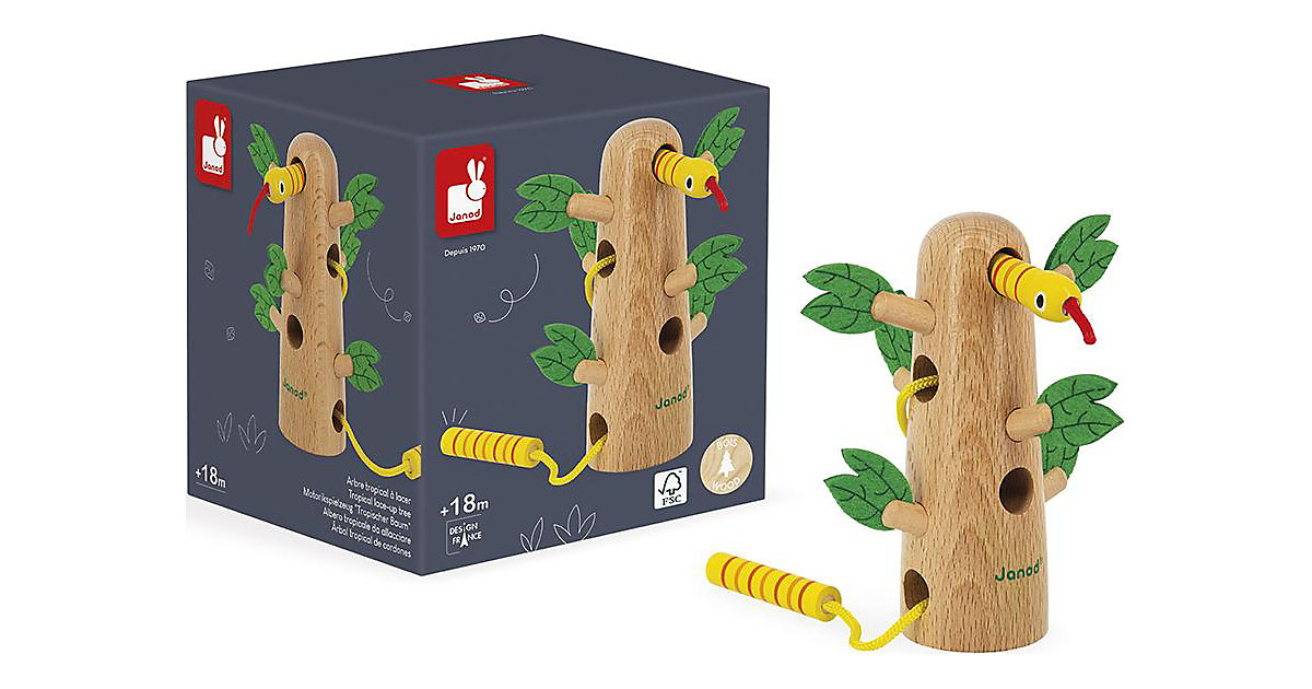 Tropik - Motorikspielzeug Tropischer Baum Tropik - Motorikspielzeug Tropischer Baum von Janod