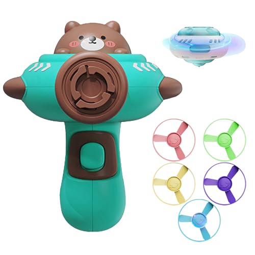 Flying Disc Toy - Interactive Flying Disc Launch Toy, hundefreundliche Flying Disc Toy | Leichtes Spielzeug mit Flying Disc-Untertasse im Freien, tragbares -Flugspielspielzeug für Kinder, Hau Flying Disc Toy - Interactive Flying Disc Launch Toy, hundefreundliche Flying Disc Toy | Leichtes Spielzeug mit Flying Disc-Untertasse im Freien, tragbares -Flugspielspielzeug für Kinder, Hau von Janurium