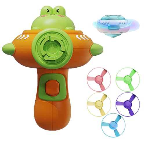 Flying Disc Toy-Outdoor-Scheibenspielspielzeug, hochfliegende, schnell spinnenden -Spielzeug | Kinder im Freien im Freien Easy-Grip, langlebige Handspielzeug für Kinder, Haustiere, von Janurium