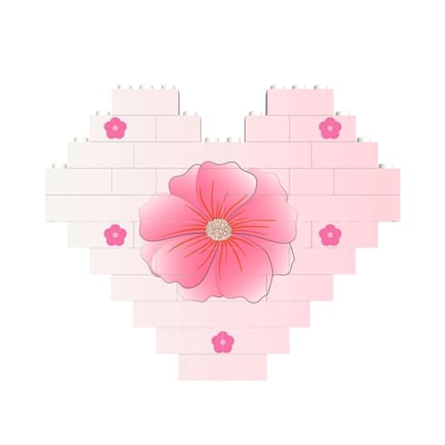 Blühende Nelken Druck Baustein Block Puzzle Herzform â für Valentinstag, Geburtstag, Hochzeit Blühende Nelken Druck Baustein Block Puzzle Herzform â für Valentinstag, Geburtstag, Hochzeit von JaoXer