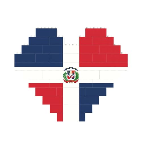 Dominikanische Republik Druck Baustein Block Puzzle Herzform â für Valentinstag, Geburtstag, Hochzeit Dominikanische Republik Druck Baustein Block Puzzle Herzform â für Valentinstag, Geburtstag, Hochzeit von JaoXer