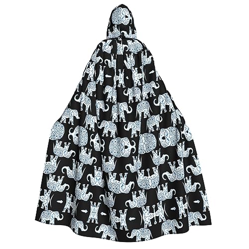 Elefanten-Umhang mit Kapuze für Erwachsene, Kostüm, Cosplay, Zauberer-Themen-Umhang, perfekt für Halloween, Ostern und Karnevalspartys Elefanten-Umhang mit Kapuze für Erwachsene, Kostüm, Cosplay, Zauberer-Themen-Umhang, perfekt für Halloween, Ostern und Karnevalspartys von JaoXer