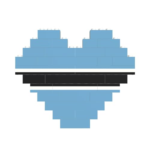Flagge Botswana Druck Baustein Block Puzzle Herzform â für Valentinstag, Geburtstag, Hochzeit Flagge Botswana Druck Baustein Block Puzzle Herzform â für Valentinstag, Geburtstag, Hochzeit von JaoXer